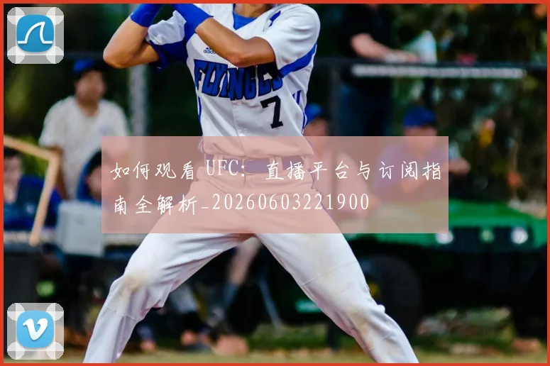 如何观看 UFC:直播平台与订阅指南全解析_20260603221900